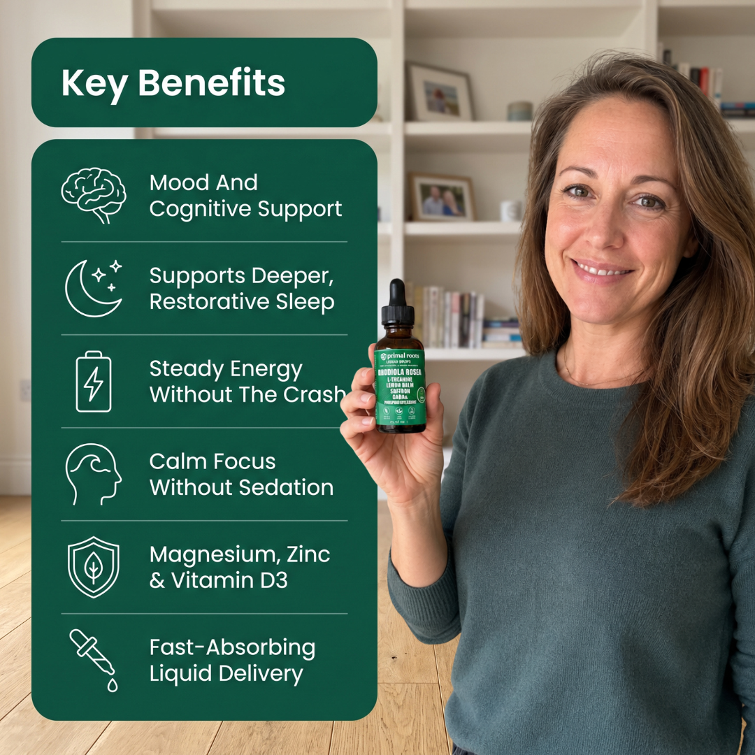 Rhodiola Rosea Drops - 2,000mg Herbal Blend